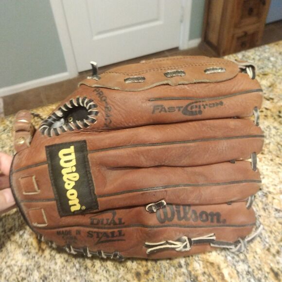 Rare Wilson Baseball Glove A9616 FP3 Fast Pitch 12.5'' LHT Left Throw Steerhide - Picture 11 of 11
